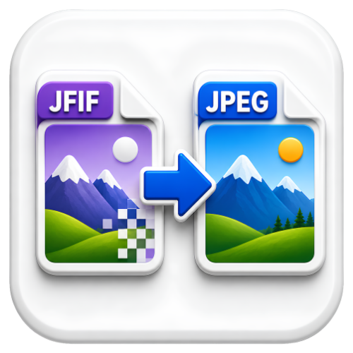 JFIF to JPEG